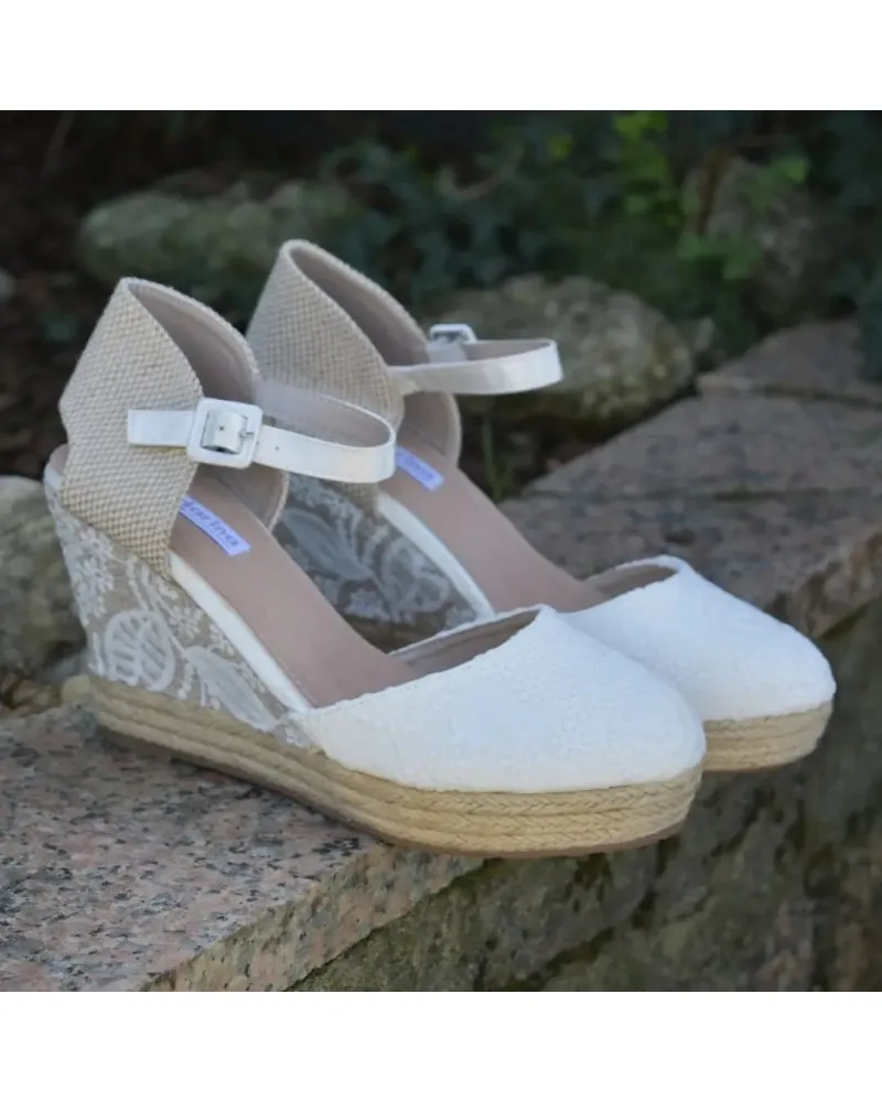 White Leticia Espadrille