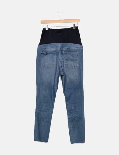 Blue denim NoName trousers