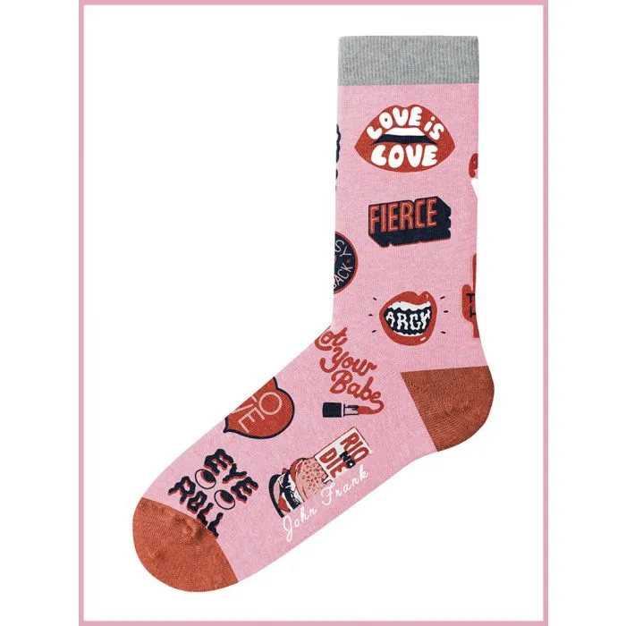 Calcetines mujer John Frank Algodón WJFLSFUN19-38