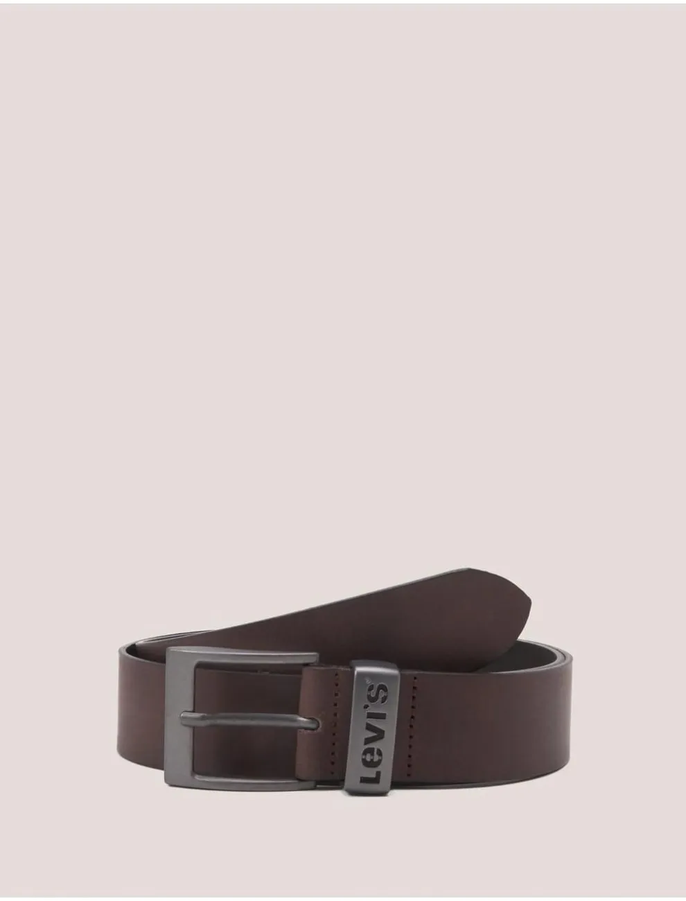 Levis Ashland Metal Brown Belt