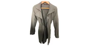Comptoir Des Cotonniers Coats, Khaki Streetwear Clothing.