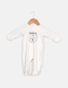White patterned Inextenso pajamas