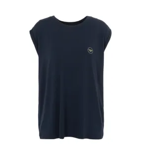 Navy Flowy Shirt