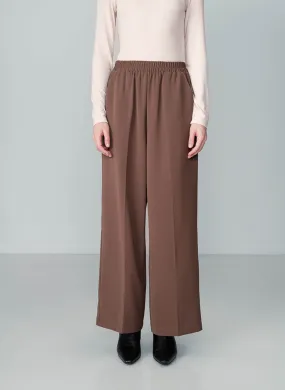 NOBLESSE - Wide Khaki Pants