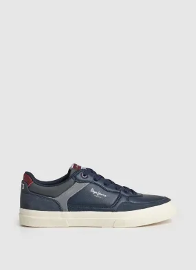 Pepe Jeans Hombre Kenton Masterlow, Tenis Azul