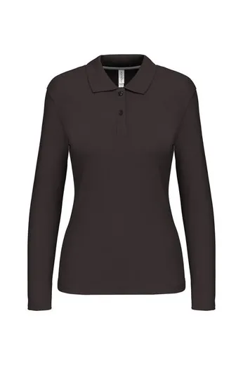 Women's Long Sleeve Polo Shirt