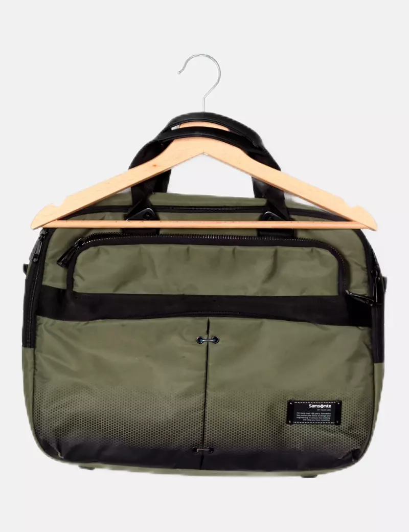 Samsonite Khaki Satchel Bag