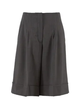 Virgin Wool Shorts