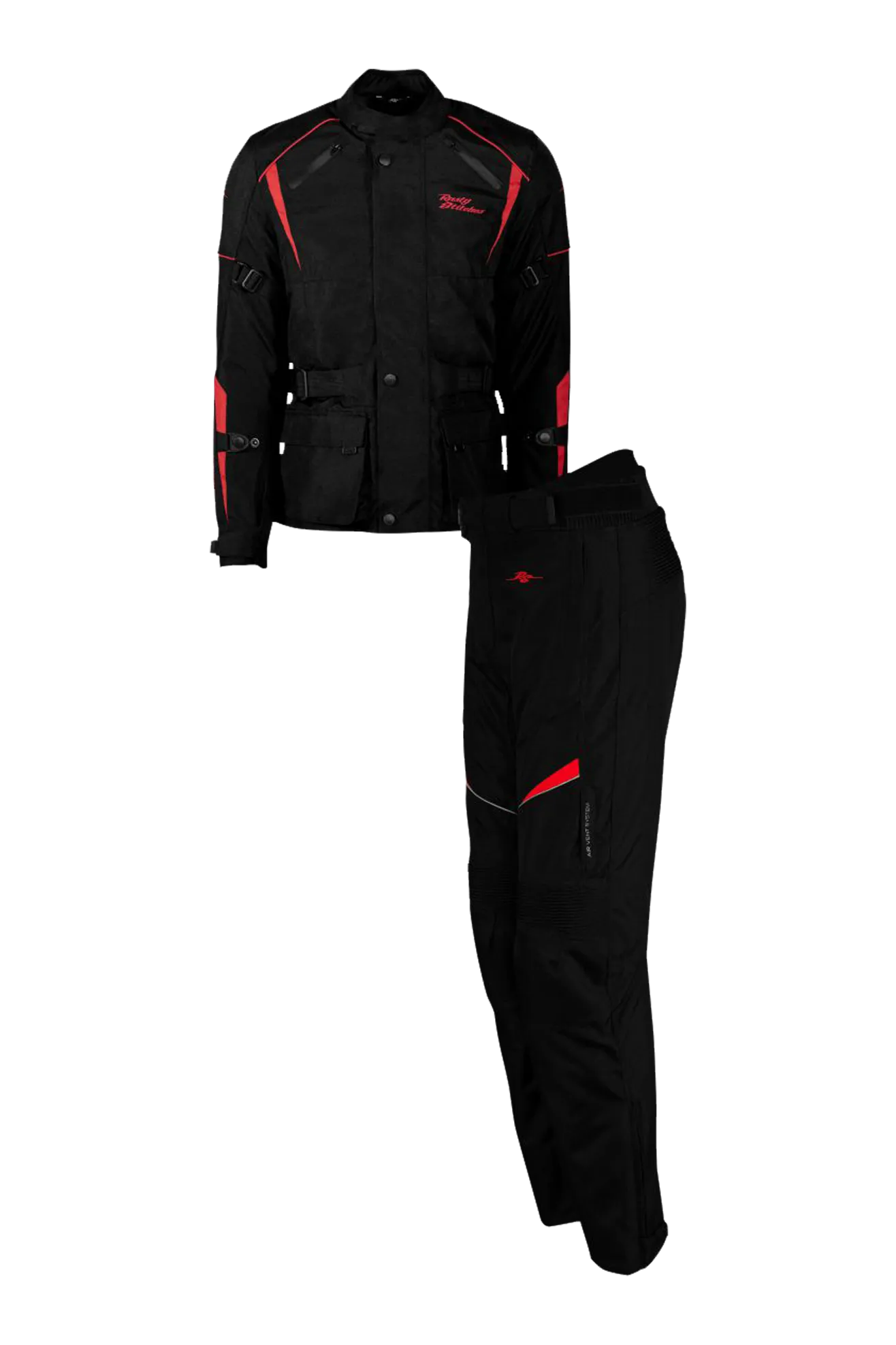 Traje Rusty Stitches Tommy Negro-Rojo
