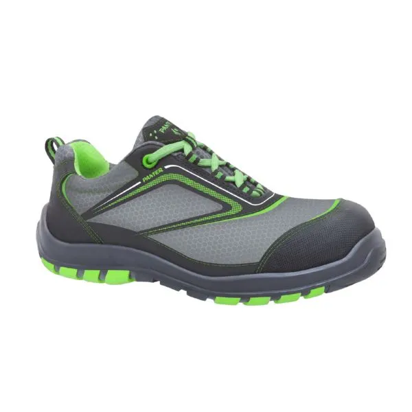 ZAPATO SEG 41 S3 PU-TPU PUN.PLAS NAIROBI TEJIDO TEC GR/VER P 464511300